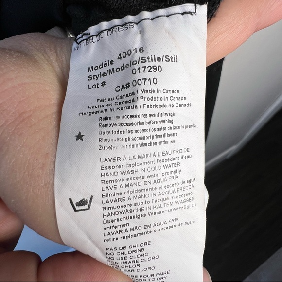 Joseph Ribkoff Knee length day career business dress black size 10 - Picture 8 of 12